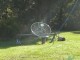 Sept. 29 2010. Assembled antenna on tower bracket ready to be lifted up... 