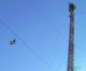 Sept. 29 2010. Up she goes.... 