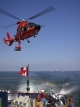 US Coast Guard DAUPHIN HH65A Sept. 2003 Lake Erie Rescue