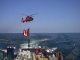 US Coast Guard DAUPHIN HH65A Sept. 2003 Lake Erie Rescue