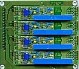 2000. Piggyback board with 8 isolated DO (Dissolved Oxygen) amplifiers. Only half board shown.