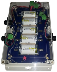 Enclosure interconnect and batteries